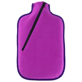 Hugo Frosch Öko-Wärmflasche 2,0 l mit Softshell-Bezug beere