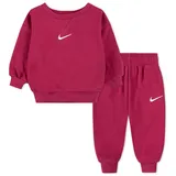 Nike Kids Essential Fleece Crew Set - Sweet Beet - 0-3 Monate
