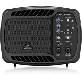 Behringer B105D Ultrakompakter 50-Watt-PA/Monitor-Lautsprecher mit MP3-Player und Bluetooth-Audio-Streaming