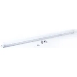 ETC Shop 4er Set LED Feuchtraumlampe weiß IP65, Kunststoff, 1x led 48W 5760lm 4000K neutralweiß, LxBxH 150x6,5x5,8