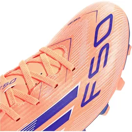 adidas F50 Club FG/MG Herren Beam Orange/Lucid Blue/Ftwr White 44 2/3