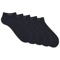 Boss Uni 10244663 01 Kurze Socken 5 Paare Dark Blue 39-42