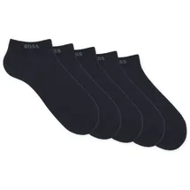 Boss Uni 10244663 01 Kurze Socken 5 Paare Dark Blue 39-42