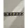 KADIMA DESIGN Wandgarderobe Mango 60 x 10 x 8 cm Schwarz Gold