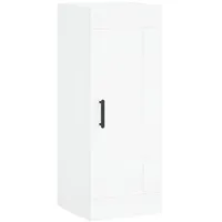 VidaXL Wandschrank Weiß 34,5x34x90 cm Holzwerkstoff