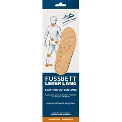 Leder-Fußbett, Größe 40 - 40