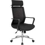 aea Chefsessel Kunststoff Schwarz