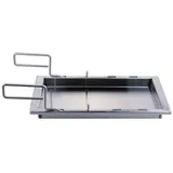 chefgastro Plancha 31,5 x 48,0 cm Edelstahl lila