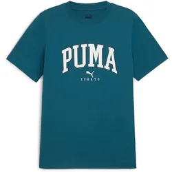 PUMA Herren Shirt SQUAD Big Graphic Tee, Cold Green, XL