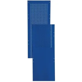 weininger Lochblechseitenwand 80 Stahl H2000xB390mm blau