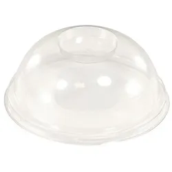 MONOUSO - Bio PLA Domdeckel für Becher Ø9,5cm (100 Stück)