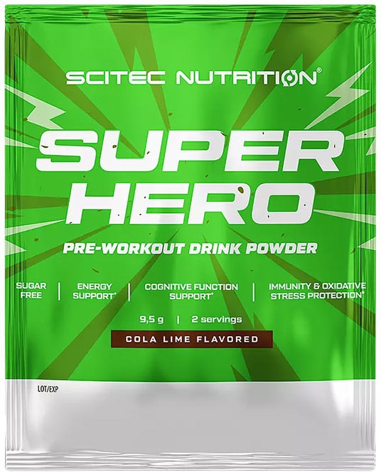 Scitec Nutrition Superhero (9,5 g, Limetten-Cola)