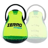 CCLIFE Kettlebell Wassergefüllte Kettlebell Kugelförmig Max. 13kg / 10kg / 5kg grün