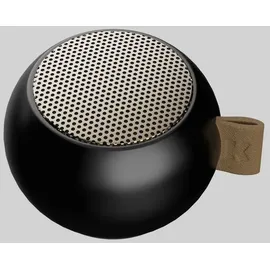 Kreafunk aGO Mini, Bluetooth Lautsprecher, Speaker, TWS Kopplung für Stereo Sound, Voice Assistent, wasserdicht, Black