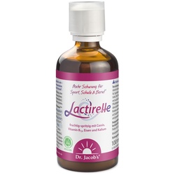 Dr. Jacob's Lactirelle Milchsäure-Cassis-Konzentrat Eisen Vitamin B12