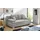 JOB GmbH Jockenhöfer-Order-Börse Schlafcouch Mikrofaser grau