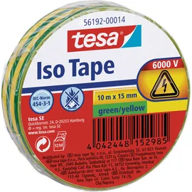 Tesa Isolierband grün-gelb 15 mm x 10 m 1 Stück