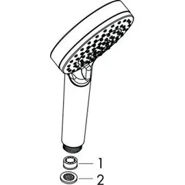 Hansgrohe Vernis Blend Vario Green, chrom