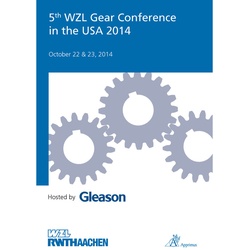 5Th Wzl Gear Conference In The Usa 2014  Kartoniert (TB)