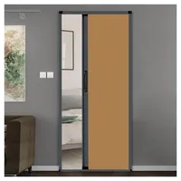 Falttür Geräuschreduzierende Akkordeontüren, mit Aluminiumrahmen und Zellstoff, für Schlafzimmer