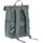 Lässig Rolltop Wickelrucksack Grau