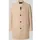 Tom Tailor Regular Fit Wollmantel mit Allover-Muster, Beige, L