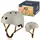 lionelo Schutzhelm für Kinder Beige S