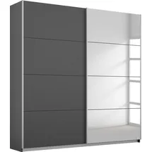 Rauch Subito Schwebetürenschrank 181 x 197 x 61 cm grau