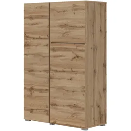 OTTO home Highboard 92 x 139 x 40 cm Braun / Beige