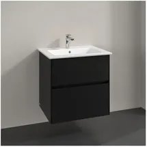 Villeroy & Boch Waschtischunterschrank 61,1 x 61 x 48 cm Schwarz