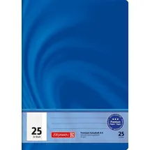 Brunnen Schulheft Vivendi Lineatur 25 liniert DIN A4 Außenrand, 32 Blatt, 1 St.
