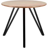 Esstisch Elias Akazienfarben Echtholz rund ca. 90/90/74 cm