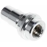 Alphacool 13882 Messing Verbinder Verchromt 1/4" Männlich Weiblich