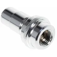 Alphacool 13882 Messing Verbinder Verchromt 1/4" Männlich Weiblich