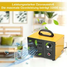 pureglow Ozon Generator 30.000 mg/h Blau