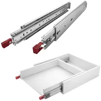 SOTech Vollauszug Stahl 508 mm rot