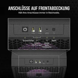 Corsair 3000D RGB Airflow schwarz