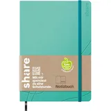 Share Notizbuch 4-0014515, A6, blanko