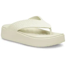 Crocs Getaway Groove Platform Flip Elfenbein 41