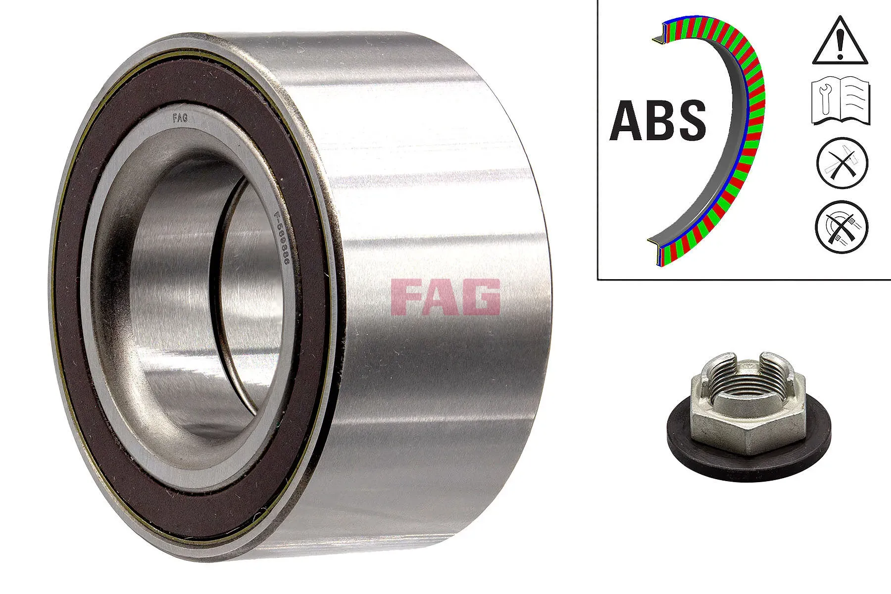FAG Radlagersatz 713678410 für Ford JAGUAR
