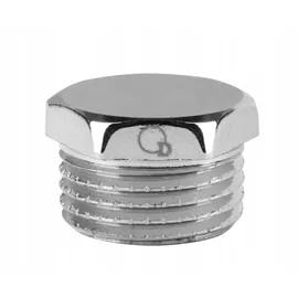 OEM 1/2" Zoll Verchromter Stopfen