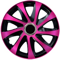 Radzierblende Drift EXTRA schwarz/pink 14 Zoll 4er Set