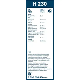 Bosch Twin H230, 230mm, Hinten