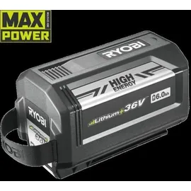 RYOBI MAX Power 36V 6Ah, Li-Ion-Akku, Ersatzakku, Batterie, Lithium-Akku mit Einzellenüberwachung