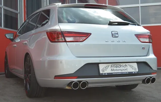 Friedrich Motorsport Gruppe A Sportauspuff für Seat Leon 5F ST inkl. FR ab 2013