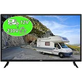 32" HD TV JTCT32H39321 mit **12-Volt/230-Volt-Anschluss** und Triple Tuner