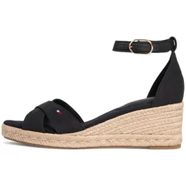 Tommy Hilfiger Mid Wedge Espad X Cross Damen Schwarz 37