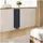 EMKE Flachheizkörper 900 x 300 mm 446 W anthrazit Mittelventil