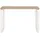 Home Affaire Schreibtisch HOME AFFAIRE "Sign Arbeitstisch, Sekretär, Bürotisch", weiß (jackson hickory, weiß), B:120cm H:75,6cm T:60cm, Tische, Schreibtisch, Cleanes Design, Metallbeine, Breite 120 oder 150 cm