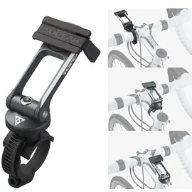 Topeak RideCase Mount Smartphone-Halterung 1 1/8 Zoll schwarz